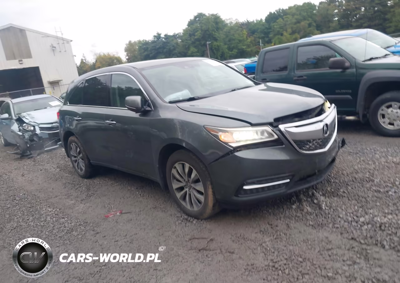 2014 Acura Mdx Technology Package