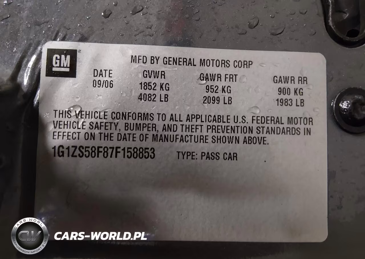 2007 Chevrolet Malibu Ls VIN:1G1ZS58F87F158853 - 9