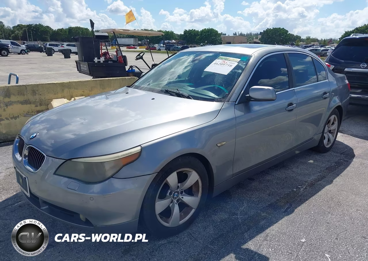2006 BMW 5 Series 530I VIN:WBANE73536CM39785 - 2