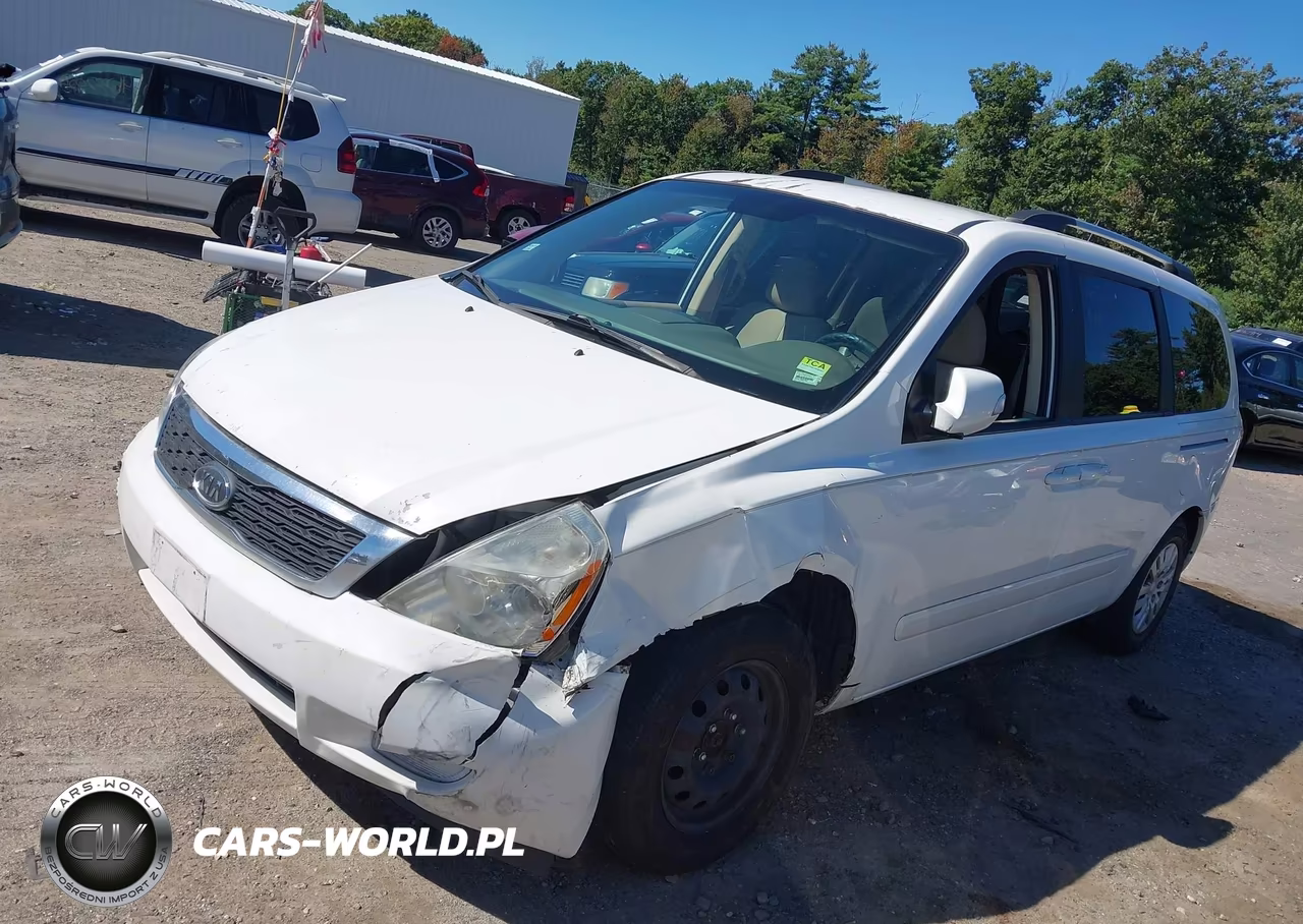 2011 Kia Sedona Lx VIN:KNDMG4C74B6364483 - 2