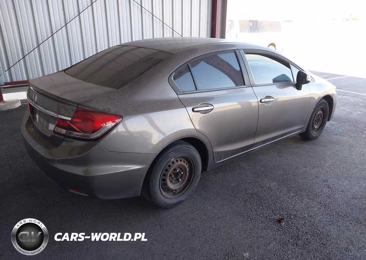 2013 Honda Civic Lx VIN:19XFB2F52DE218652 - 4