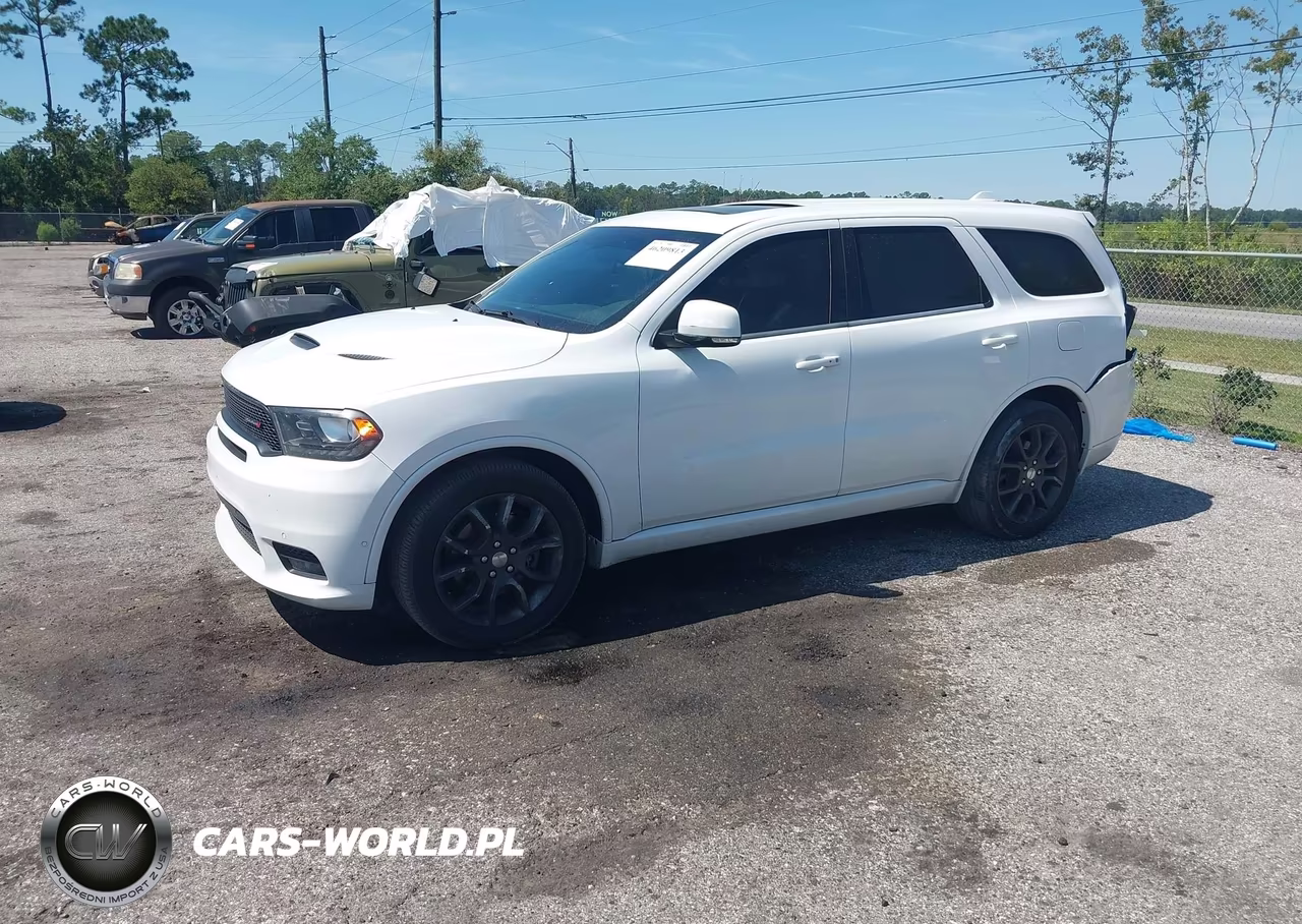 2018 Dodge Durango R-T Rwd VIN:1C4SDHCT5JC366487 - 2