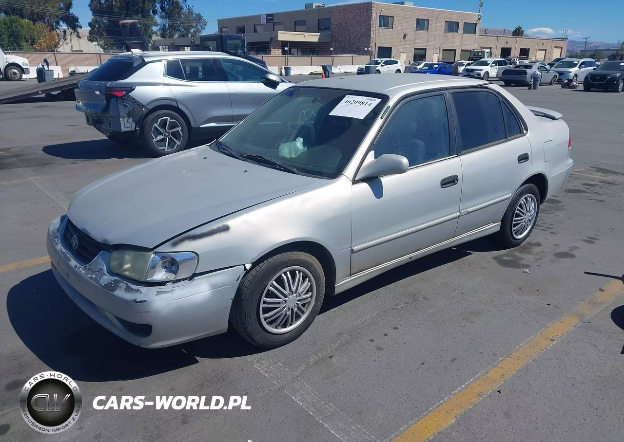 2002 Toyota Corolla S VIN:1NXBR12E92Z654631 - 2