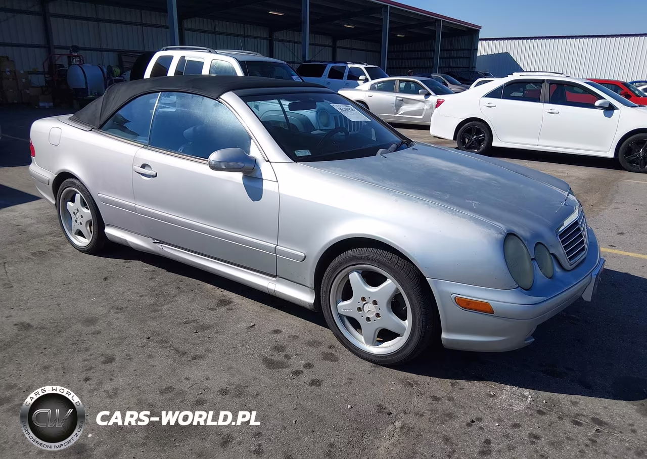2001 Mercedes-Benz Clk 430 VIN:WDBLK70G81T055421 - 1