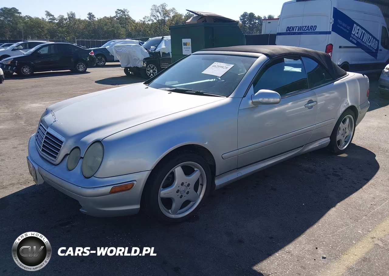 2001 Mercedes-Benz Clk 430 VIN:WDBLK70G81T055421 - 2