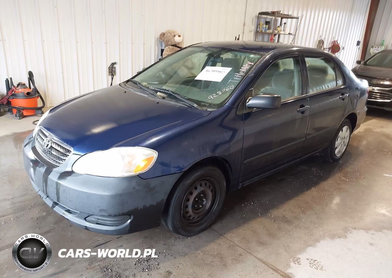 2008 Toyota Corolla Ce VIN:2T1BR32E28C928760 - 2