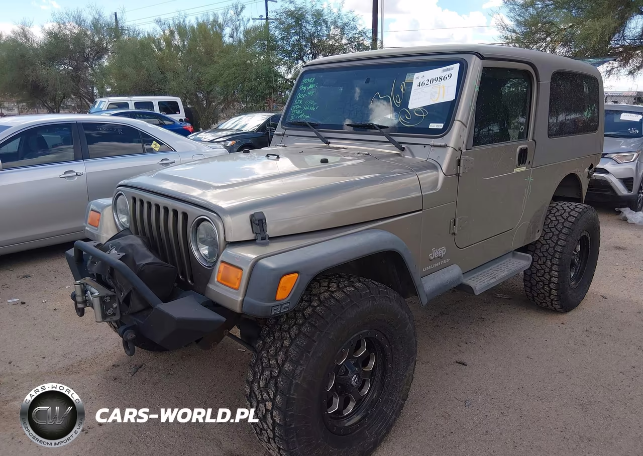 2006 Jeep Wrangler Unlimited VIN:1J4FA44S56P731589 - 2
