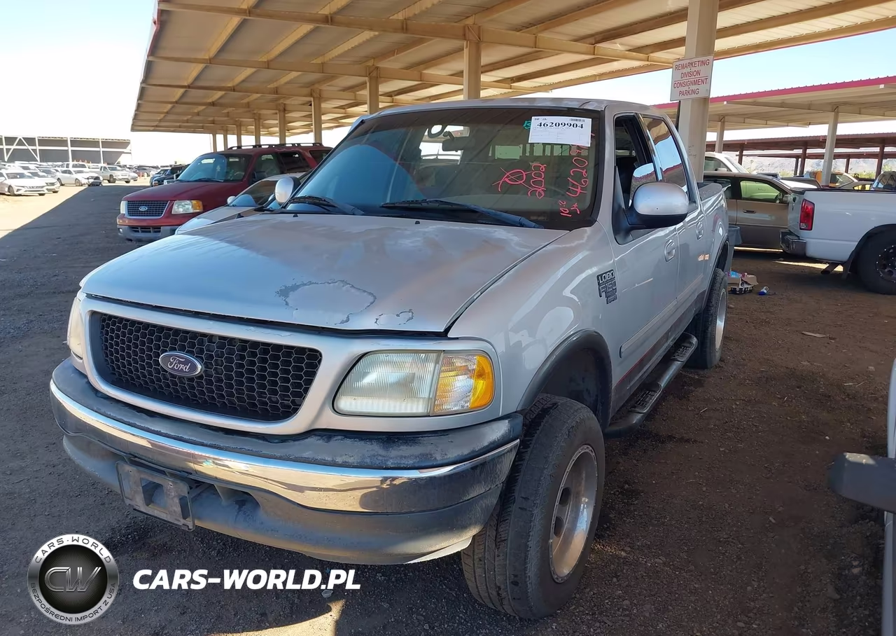 2002 Ford F-150 Lariat-Xlt VIN:1FTRW08L42KB49720 - 2