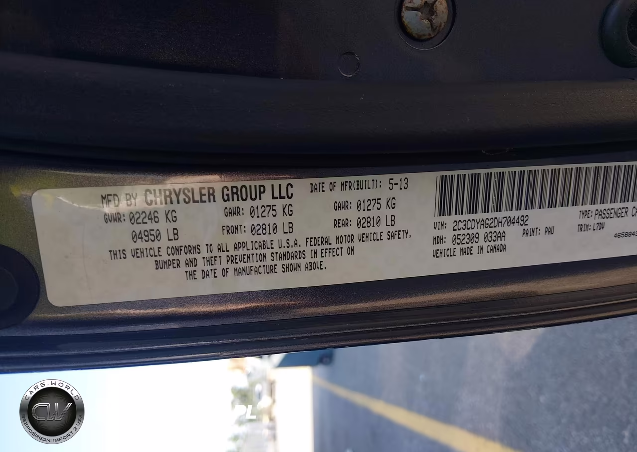 2013 Dodge Challenger Sxt VIN:2C3CDYAG2DH704492 - 9