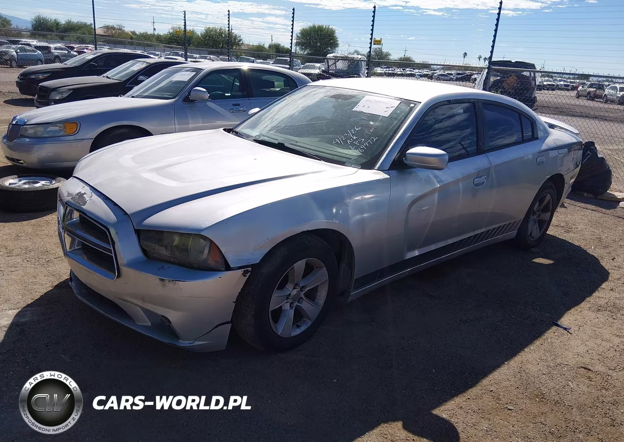 2012 Dodge Charger Se VIN:2C3CDXBG4CH189972 - 2
