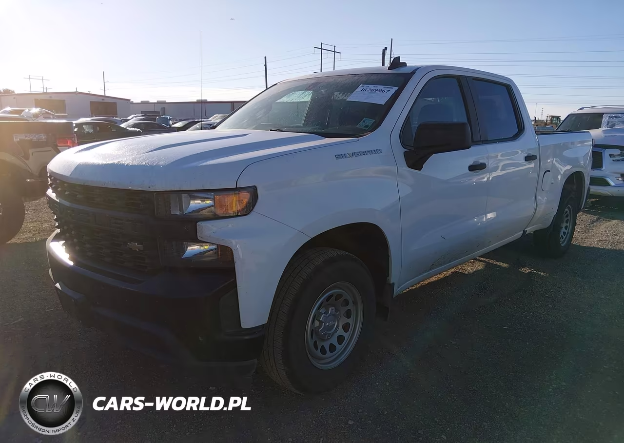 2021 Chevrolet Silverado 1500 Work Truck VIN:3GCPWAEF0MG182591 - 2