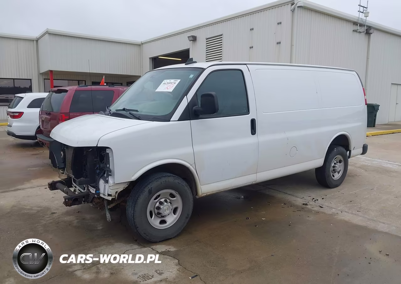 2023 Chevrolet Express Cargo Rwd 2500 Regular Wheelbase Wt VIN:1GCWGAFP8P1258965 - 2