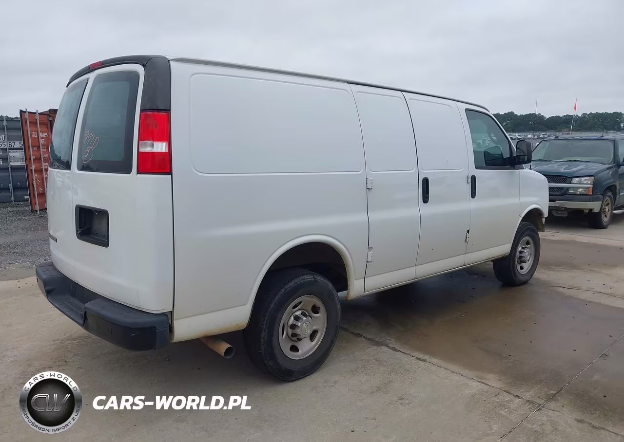 2023 Chevrolet Express Cargo Rwd 2500 Regular Wheelbase Wt VIN:1GCWGAFP8P1258965 - 4