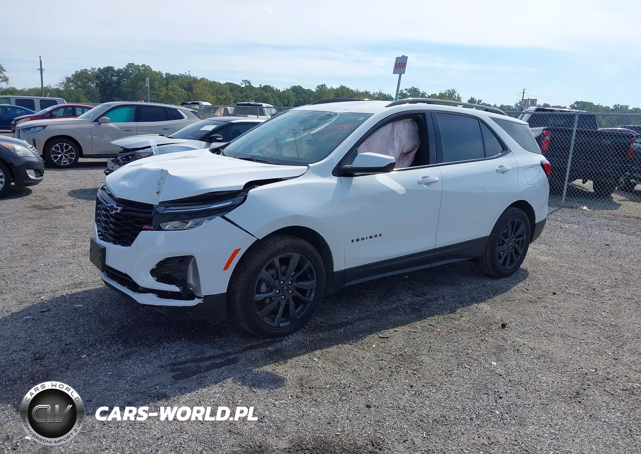 2024 Chevrolet Equinox Fwd Rs VIN:3GNAXMEG4RS148405 - 2