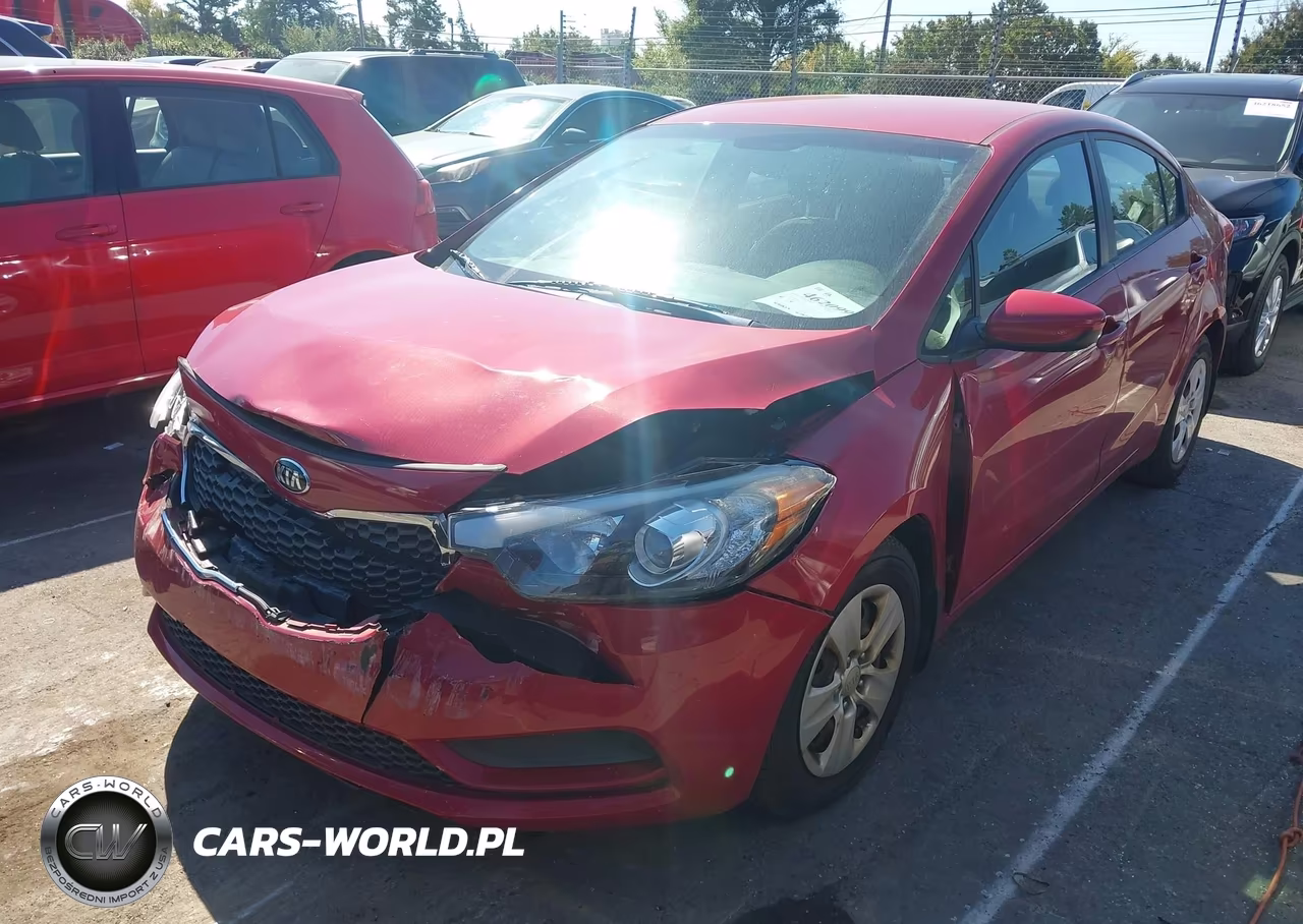 2016 Kia Forte Lx VIN:KNAFK4A60G5575000 - 2
