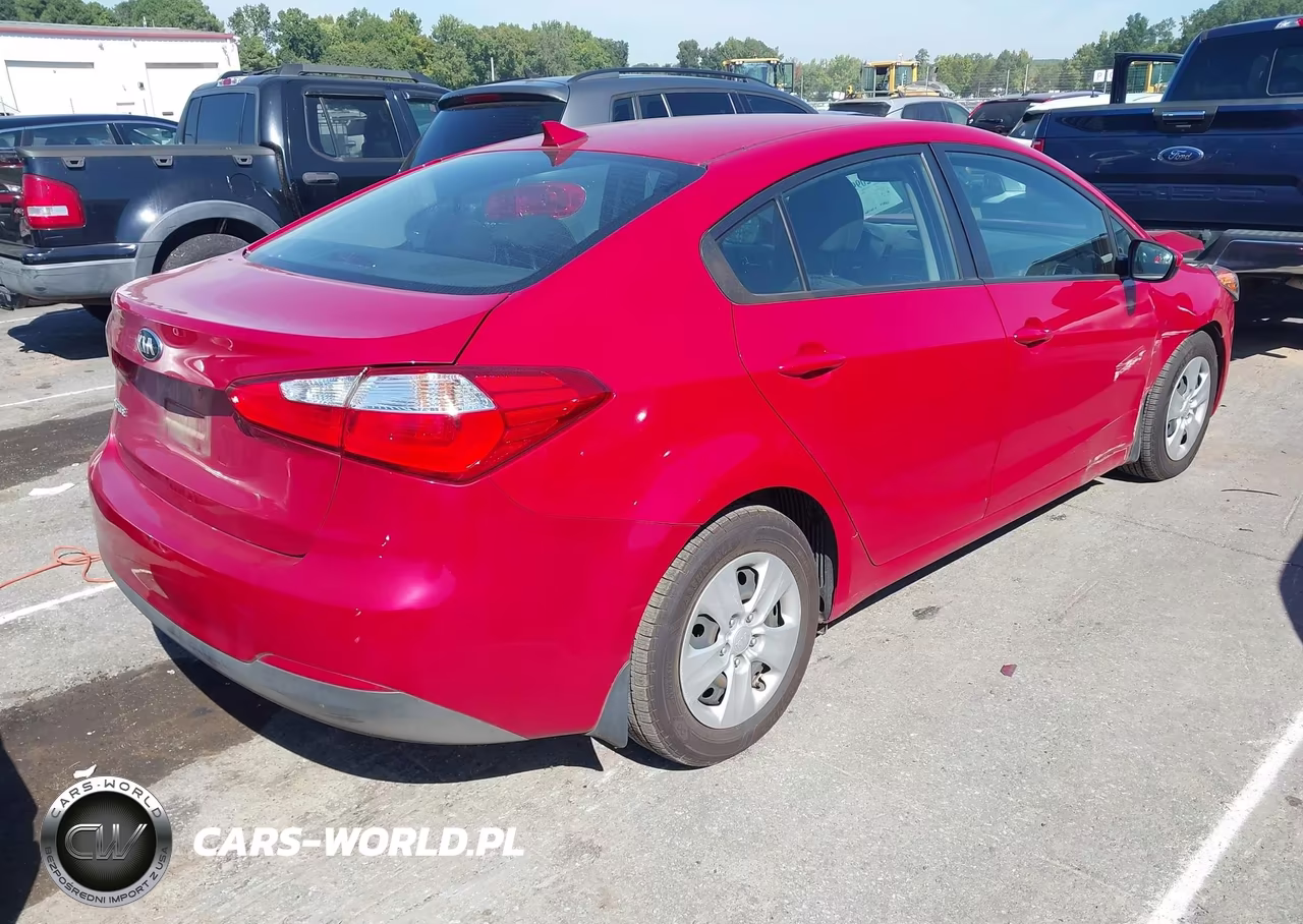 2016 Kia Forte Lx VIN:KNAFK4A60G5575000 - 4