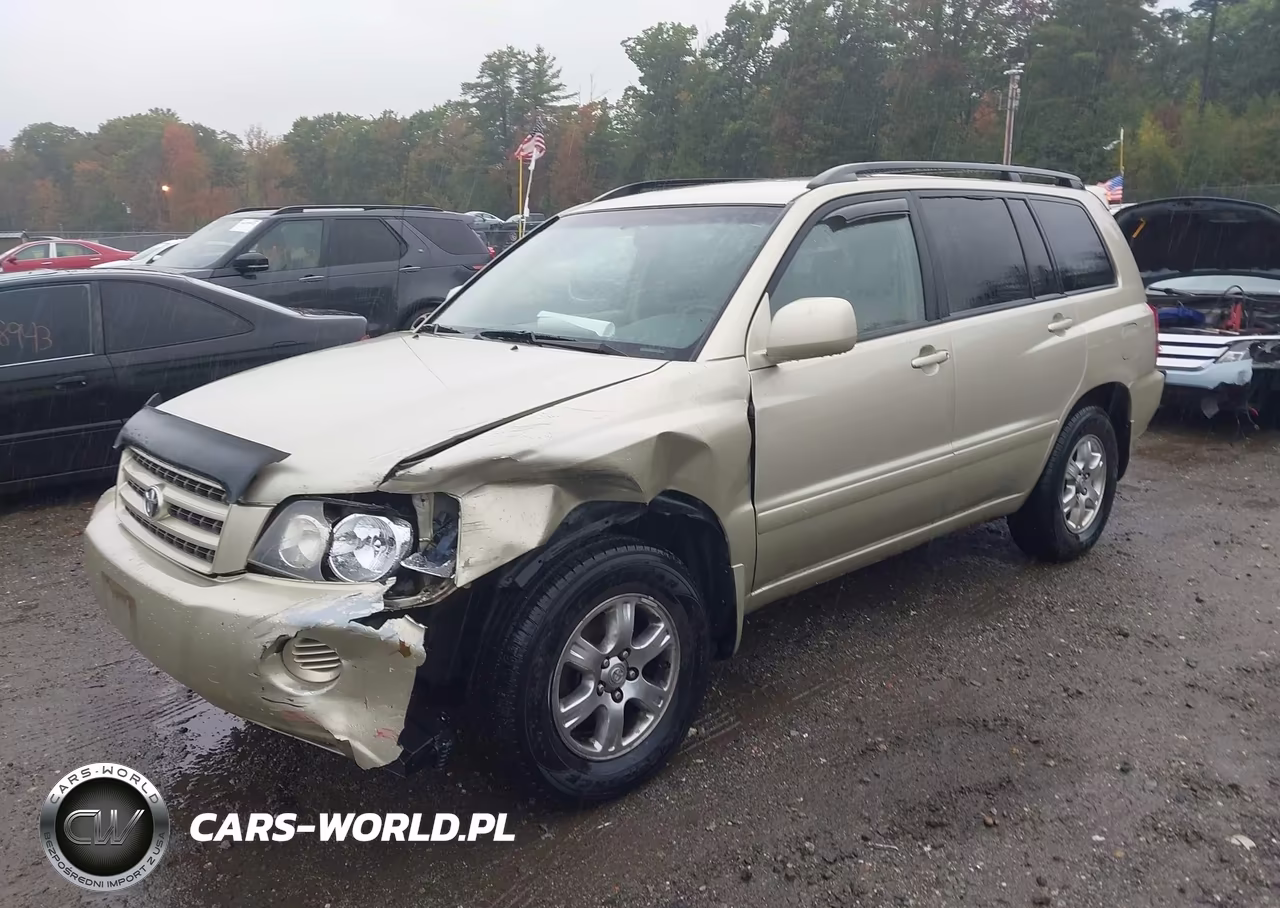 2003 Toyota Highlander V6 (A4) VIN:JTEGF21A330101534 - 2