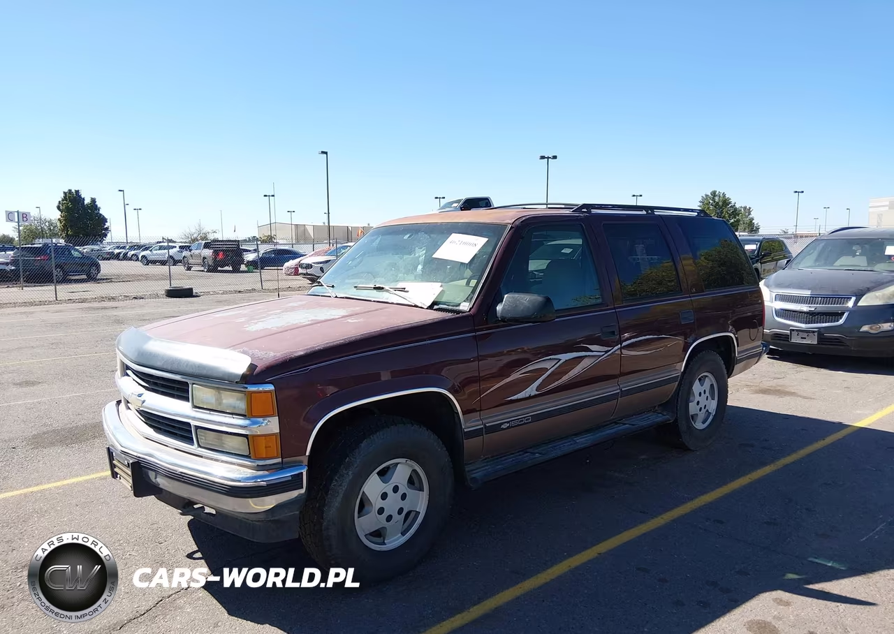 1995 Chevrolet Tahoe K1500 VIN:1GNEK13K7SJ372569 - 2