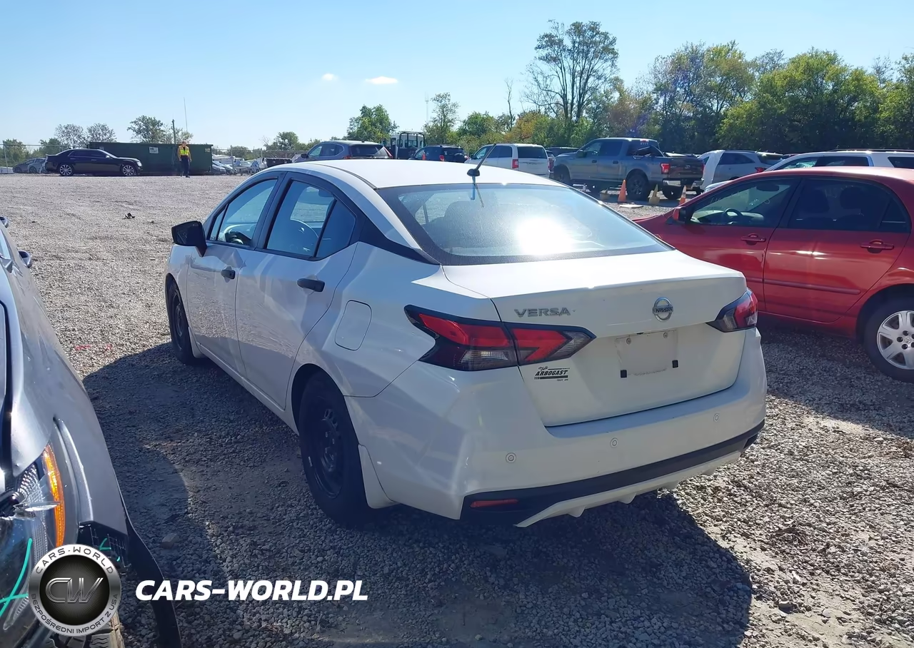 2020 Nissan Versa S Xtronic Cvt VIN:3N1CN8DV5LL838103 - 3