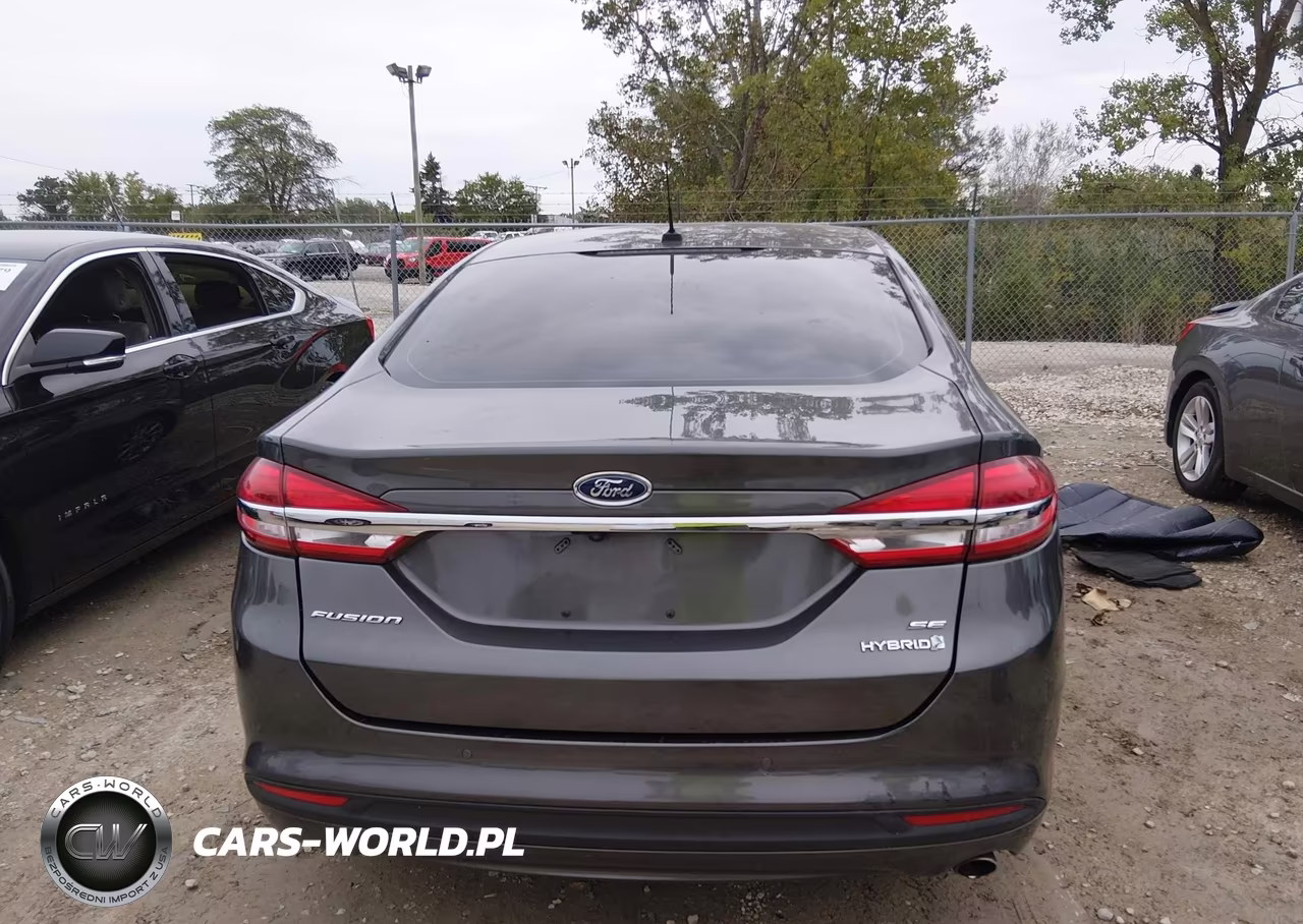 2017 Ford Fusion Hybrid Se VIN:3FA6P0LU5HR318315 - 16