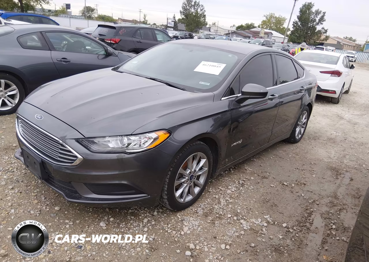 2017 Ford Fusion Hybrid Se VIN:3FA6P0LU5HR318315 - 2