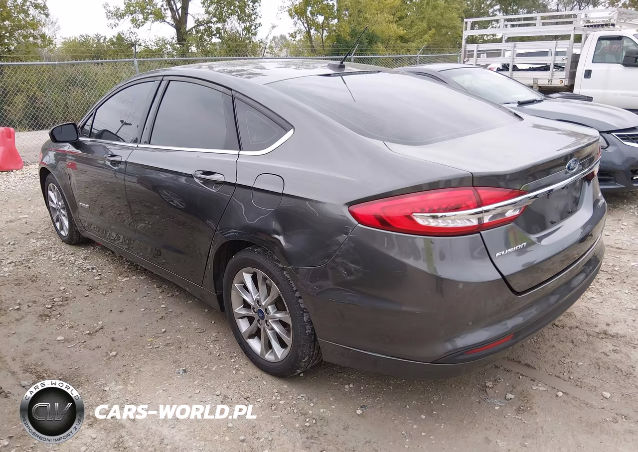 2017 Ford Fusion Hybrid Se VIN:3FA6P0LU5HR318315 - 3