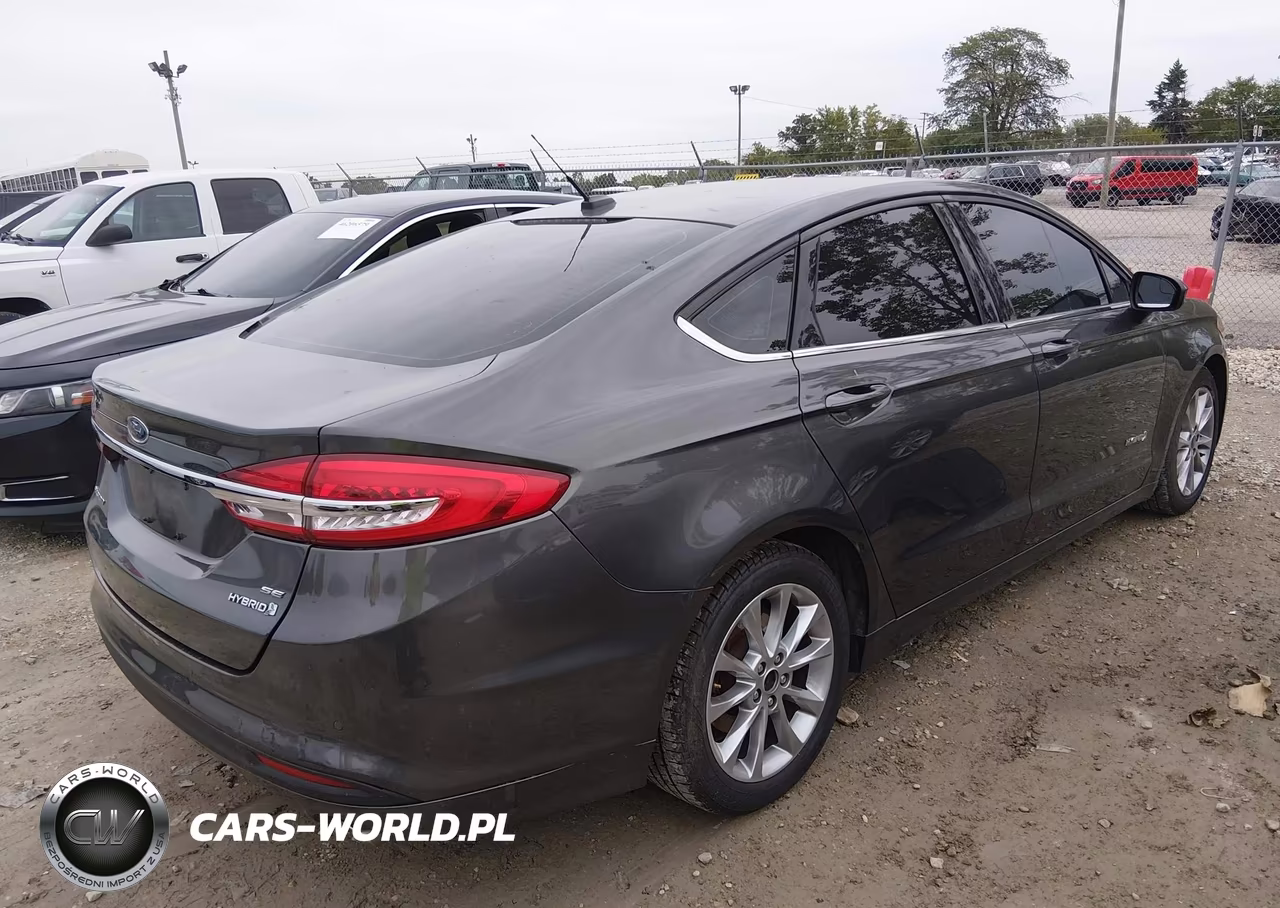 2017 Ford Fusion Hybrid Se VIN:3FA6P0LU5HR318315 - 4
