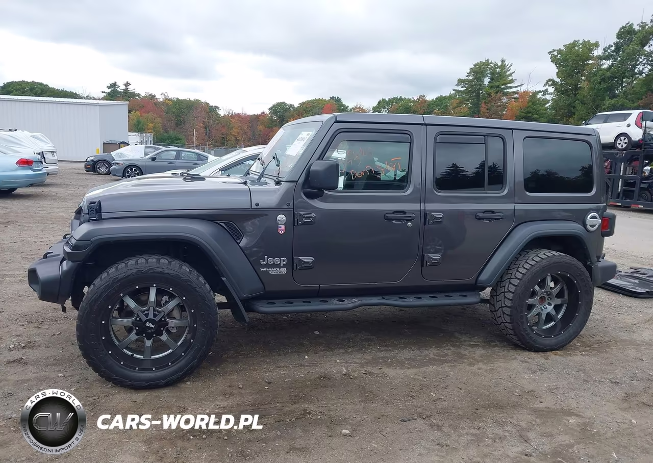 2018 Jeep Wrangler Unlimited Sport S 4X4 VIN:1C4HJXDN7JW253491 - 15