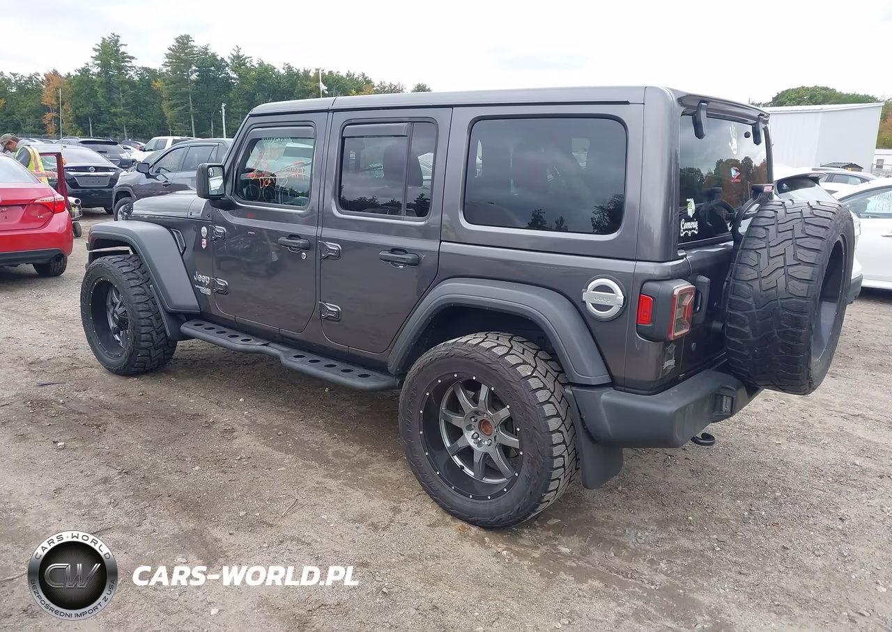 2018 Jeep Wrangler Unlimited Sport S 4X4 VIN:1C4HJXDN7JW253491 - 3