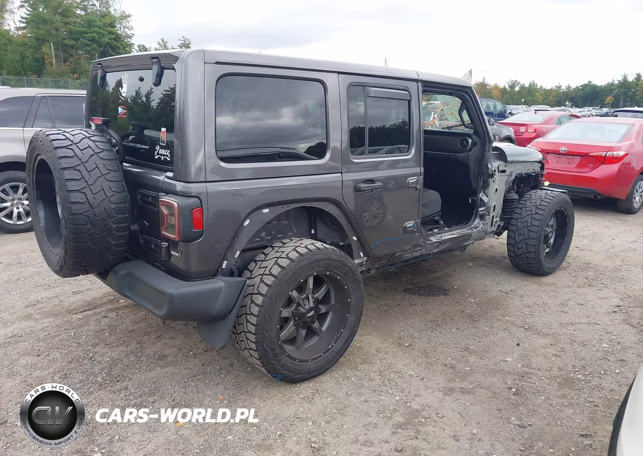 2018 Jeep Wrangler Unlimited Sport S 4X4 VIN:1C4HJXDN7JW253491 - 4
