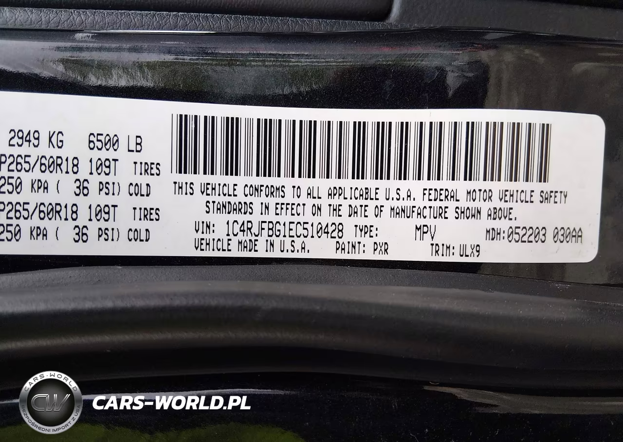 2014 Jeep Grand Cherokee Limited VIN:1C4RJFBG1EC510428 - 9