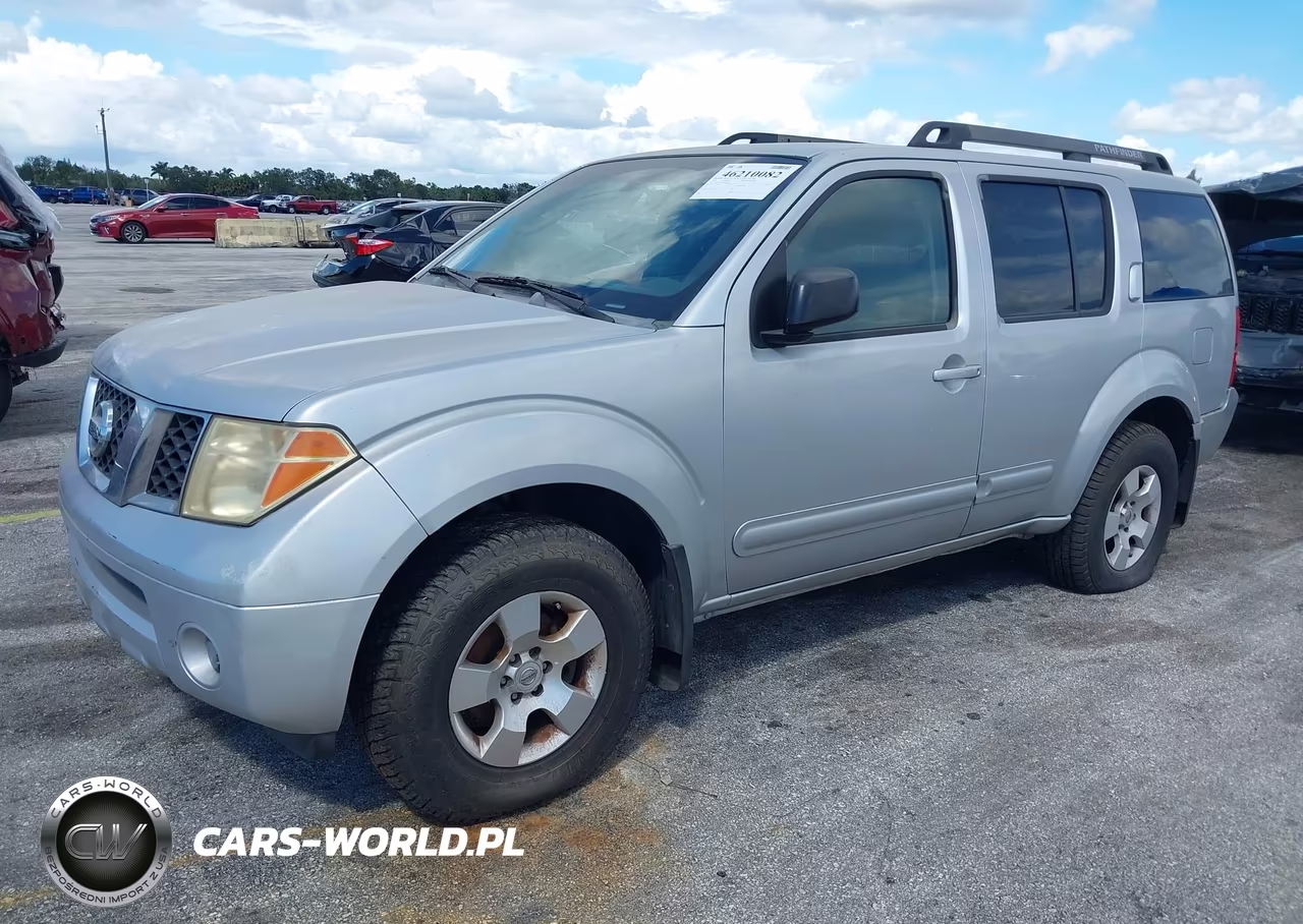 2007 Nissan Pathfinder S VIN:5N1AR18U97C616436 - 2