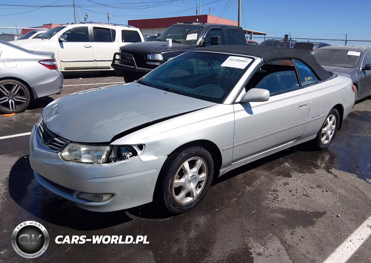 2002 Toyota Camry Solara Sle V6 VIN:2T1FF28P82C590186 - 2