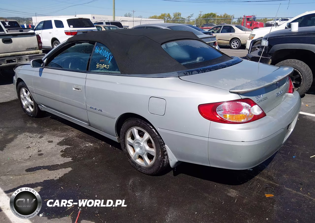 2002 Toyota Camry Solara Sle V6 VIN:2T1FF28P82C590186 - 3