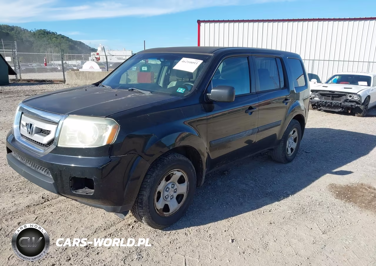 2011 Honda Pilot Lx VIN:5FNYF4H26BB061419 - 2