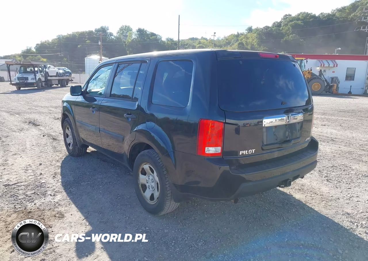 2011 Honda Pilot Lx VIN:5FNYF4H26BB061419 - 3