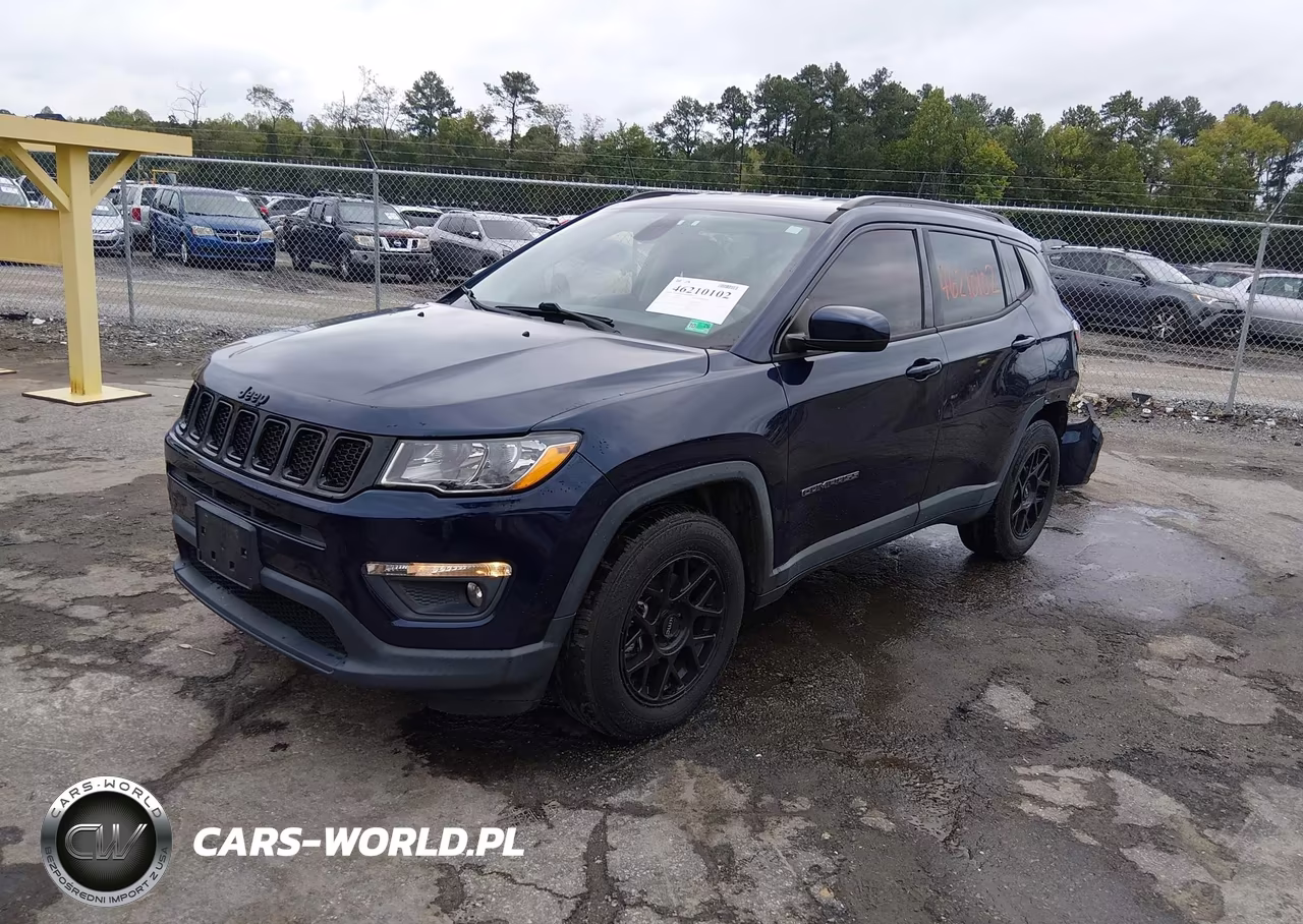 2017 Jeep New Compass Latitude Fwd VIN:3C4NJCBB4HT643324 - 2
