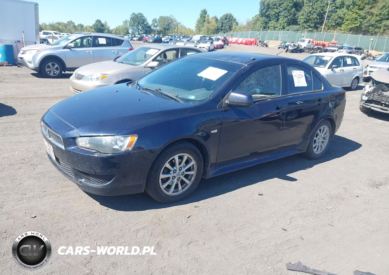2013 Mitsubishi Lancer Es VIN:JA32U2FU8DU012154 - 2