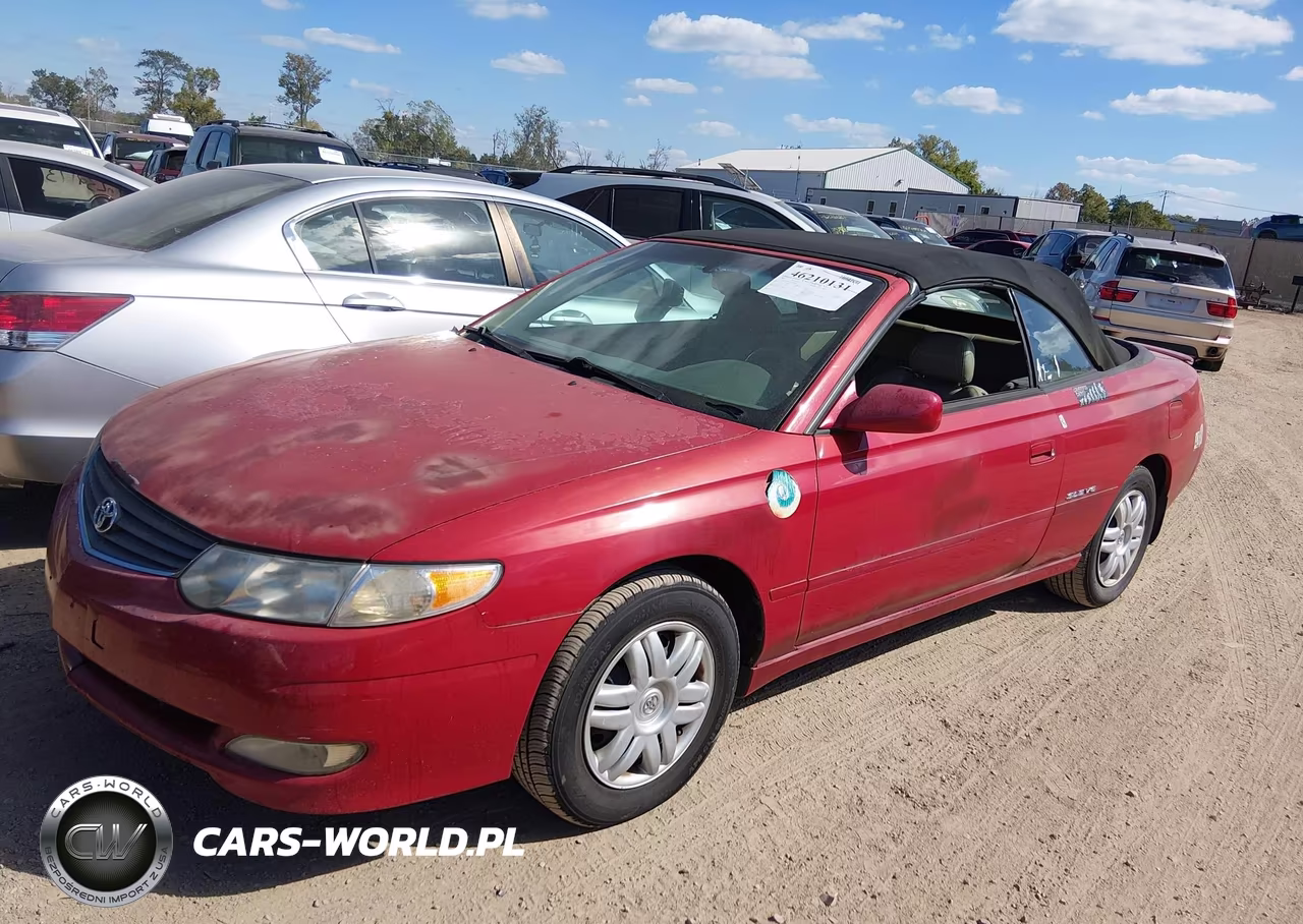 2003 Toyota Camry Solara Sle V6 VIN:2T1FF28P13C607489 - 2