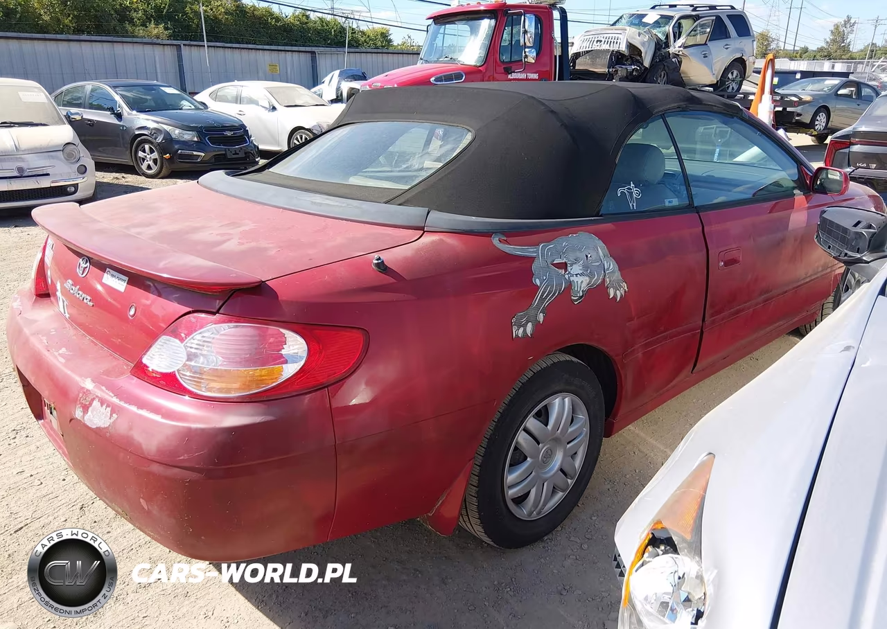 2003 Toyota Camry Solara Sle V6 VIN:2T1FF28P13C607489 - 4