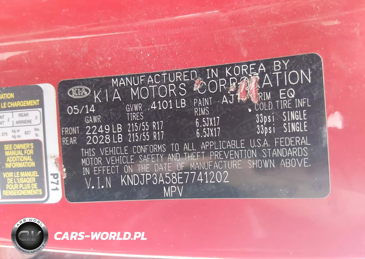 2014 Kia Soul + VIN:KNDJP3A58E7741202 - 9