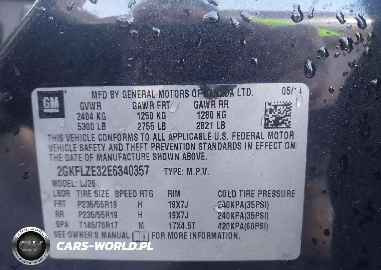 2014 GMC Terrain Denali VIN:2GKFLZE32E6340357 - 9