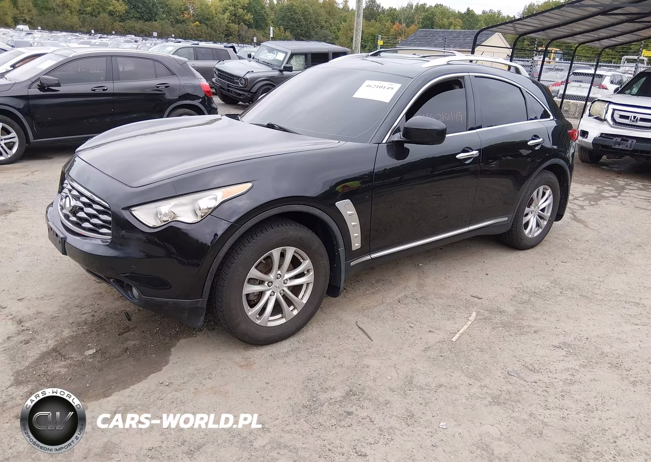 2010 Infiniti Fx35 VIN:JN8AS1MW2AM852870 - 2