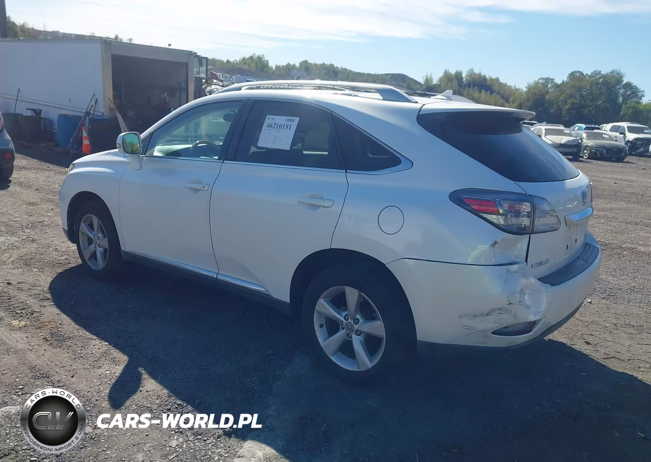 2010 Lexus Rx 350 VIN:2T2BK1BA4AC062518 - 3
