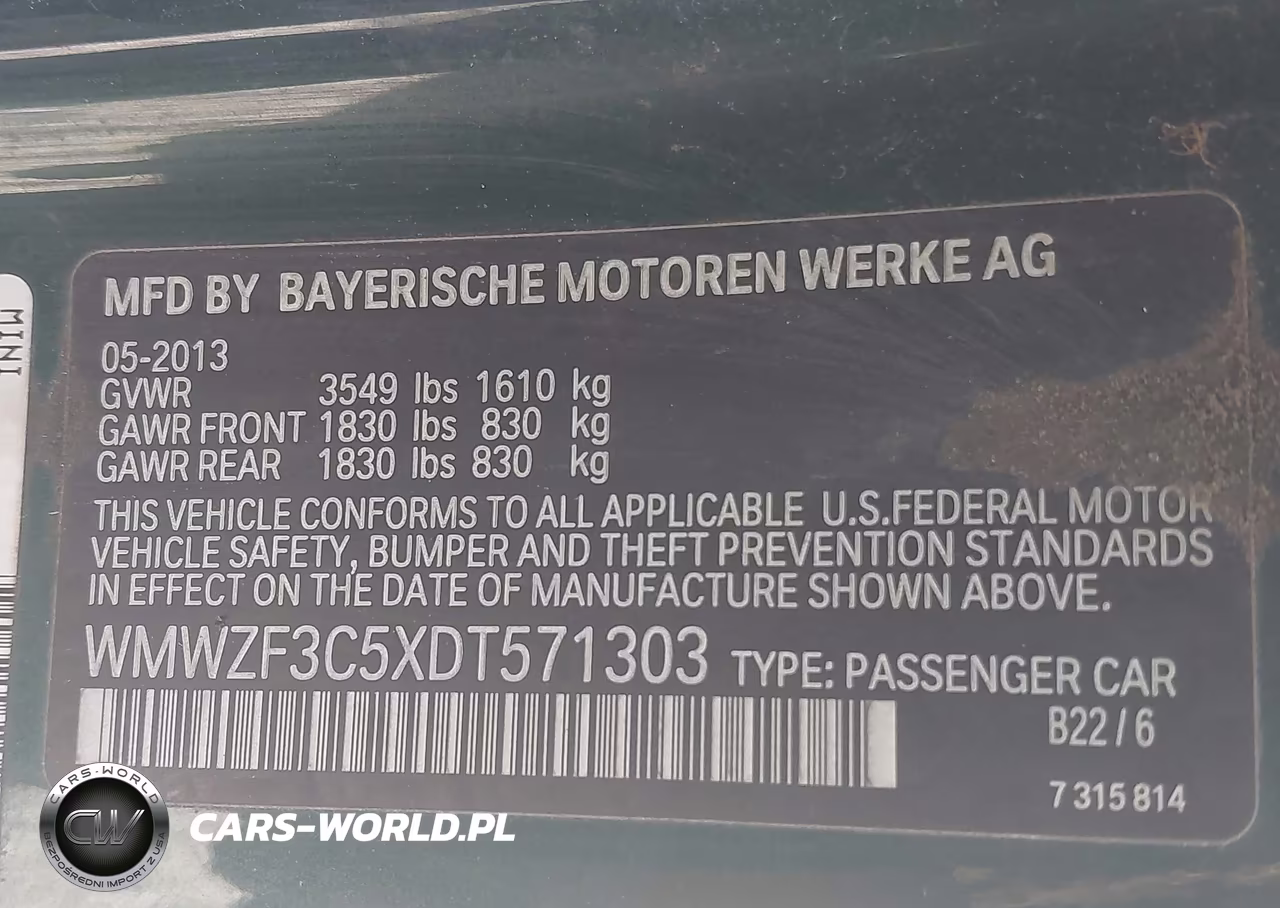 2013 Mini Clubman Cooper VIN:WMWZF3C5XDT571303 - 9