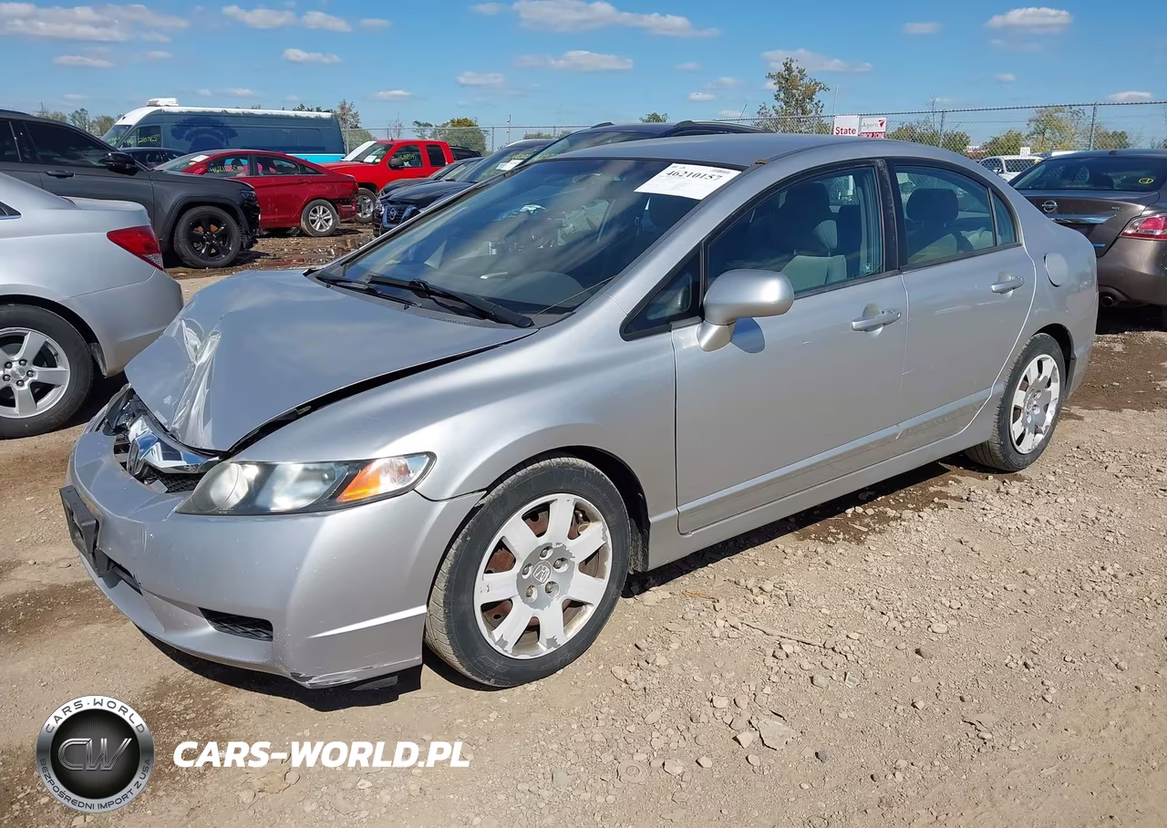 2010 Honda Civic Lx VIN:19XFA1F57AE086609 - 2