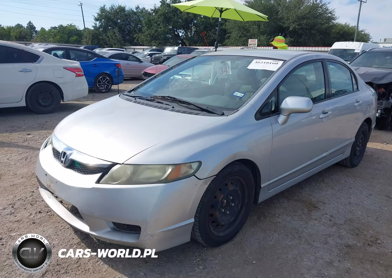 2010 Honda Civic Lx VIN:2HGFA1F54AH323384 - 2
