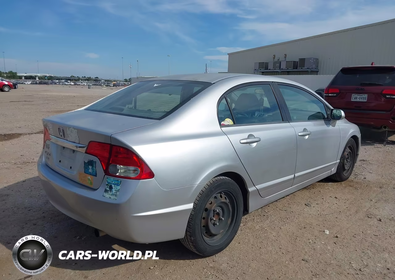 2010 Honda Civic Lx VIN:2HGFA1F54AH323384 - 4