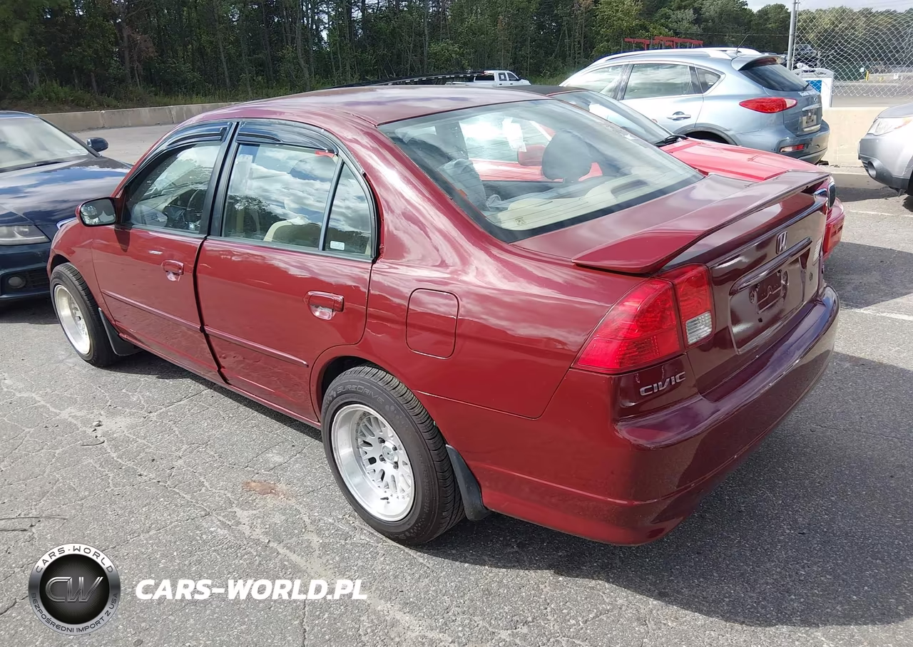 2005 Honda Civic Ex VIN:2HGES26705H540307 - 3