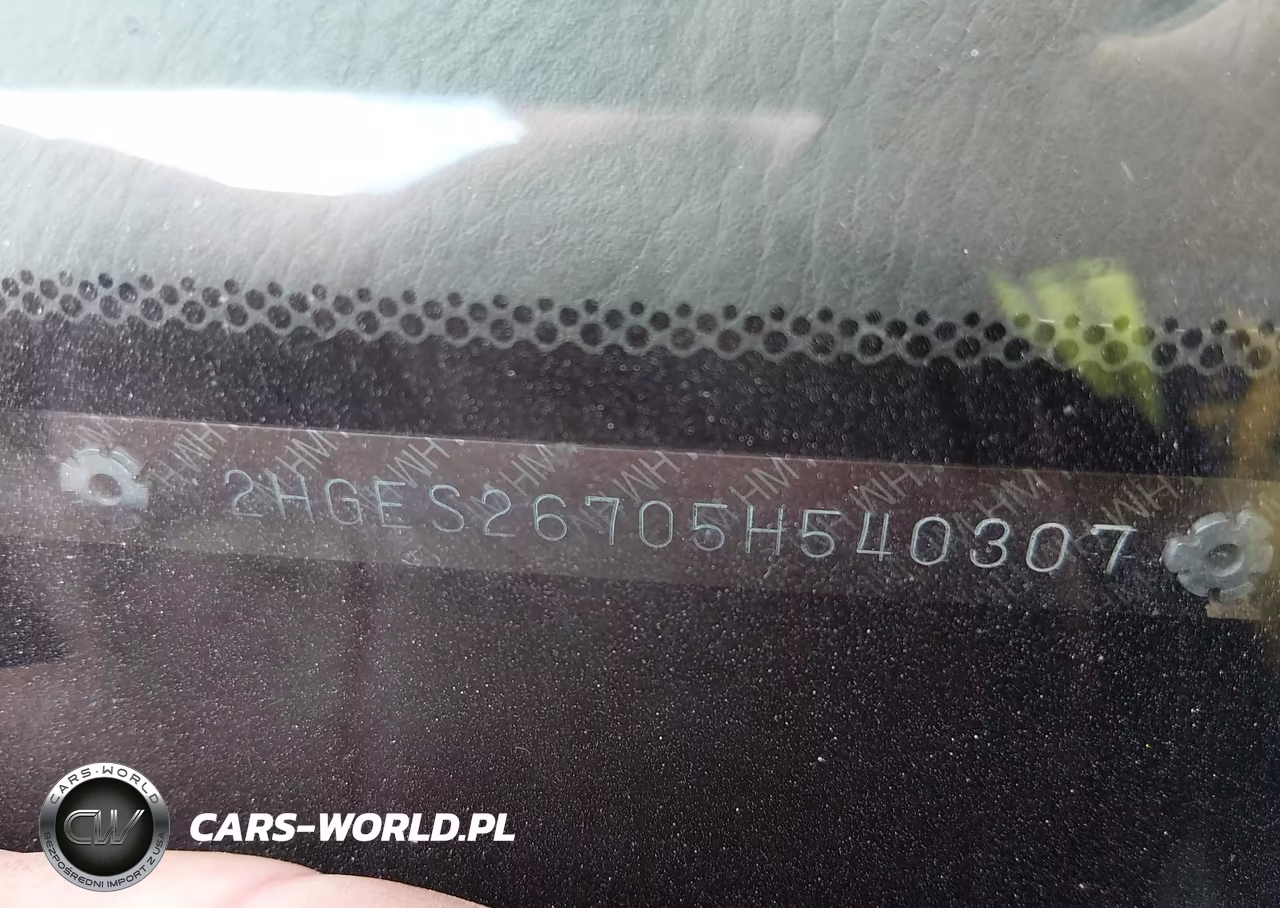 2005 Honda Civic Ex VIN:2HGES26705H540307 - 9